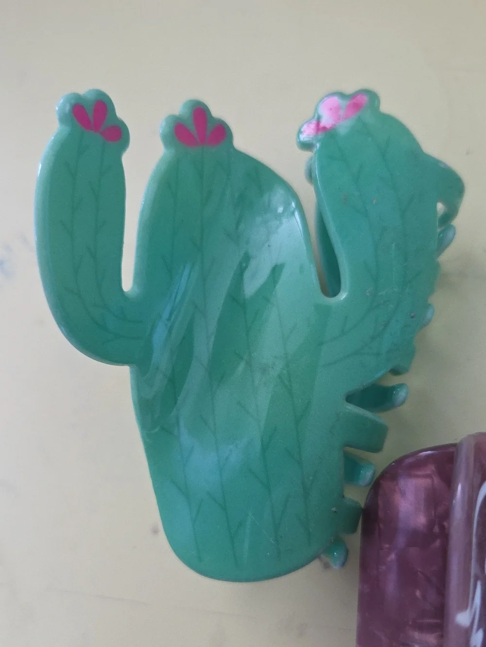 Western Claw Hair Clips Cactus and Cowboy Boot